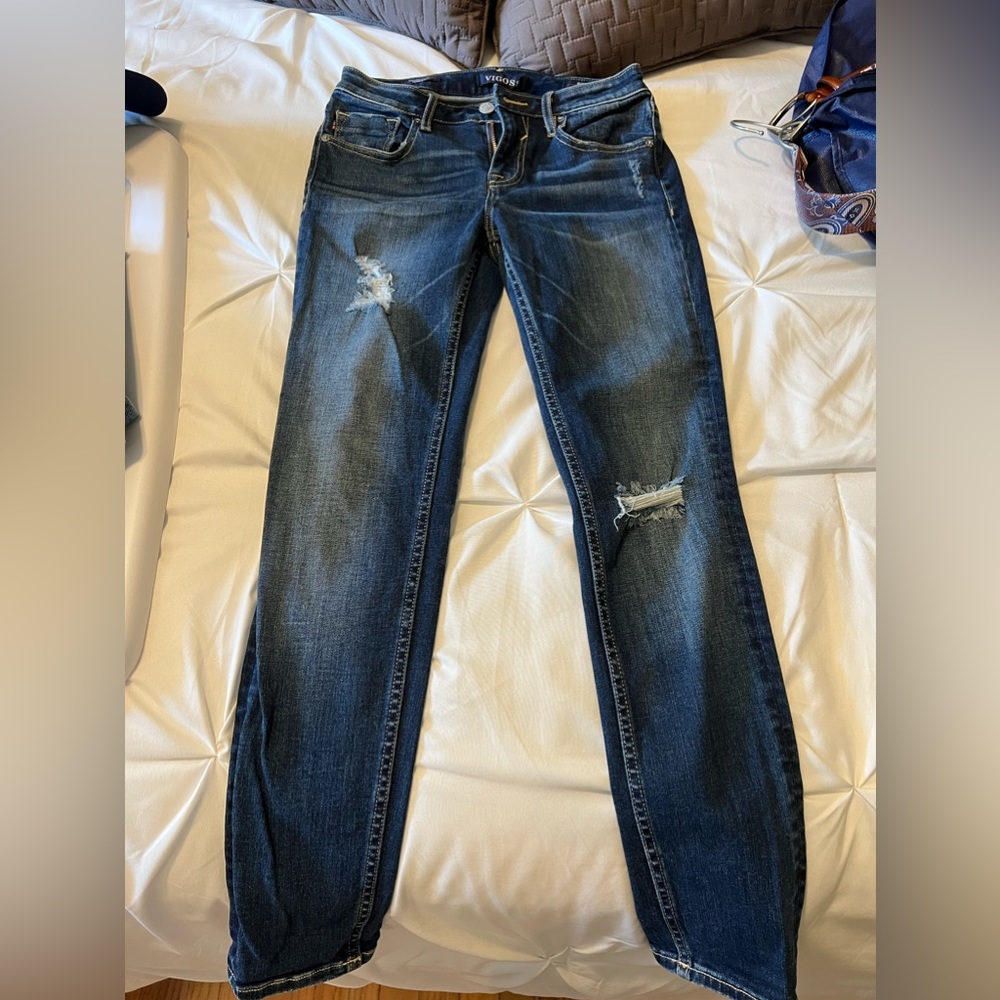 VIGOSS, CLASSIC FIT, DARK JEANS